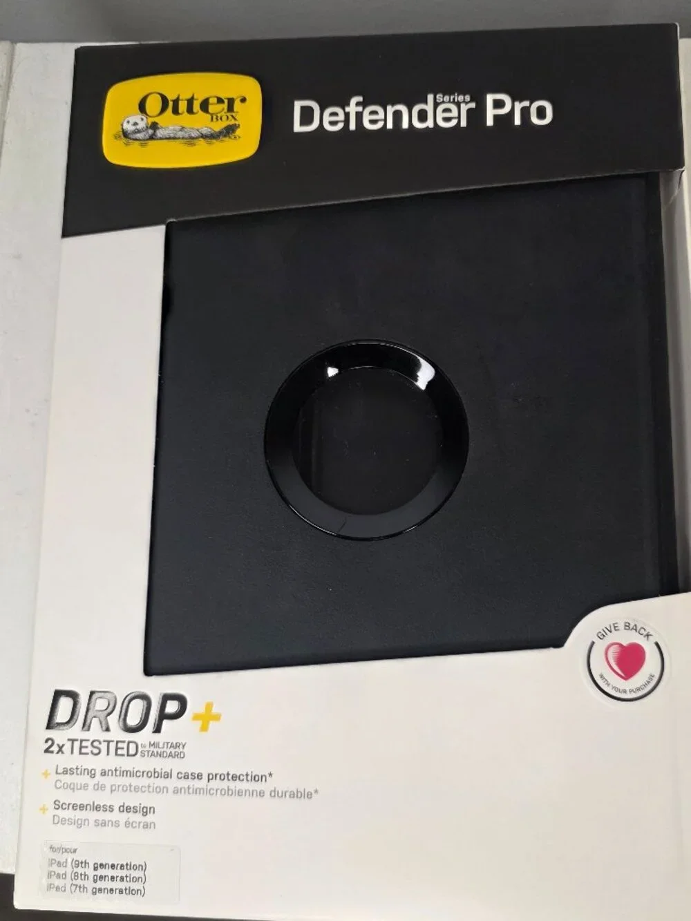 Otter Box Defender Pro Series iPad Antimicrobial Case Protection NWT